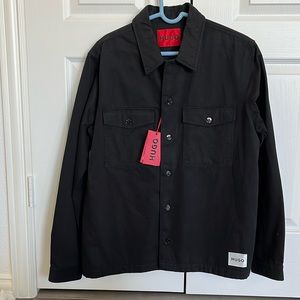 COPY - Hugo Boss oversized Men’s shirt. Black. Size M